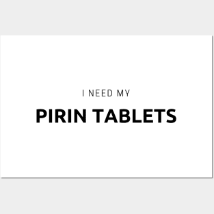 birdcage pirin tablets Posters and Art